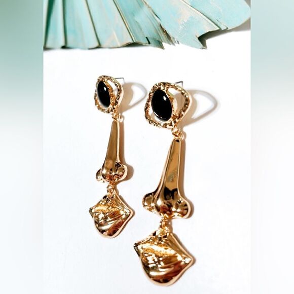 Boho statement  earrings S169 - Picture 3 of 4